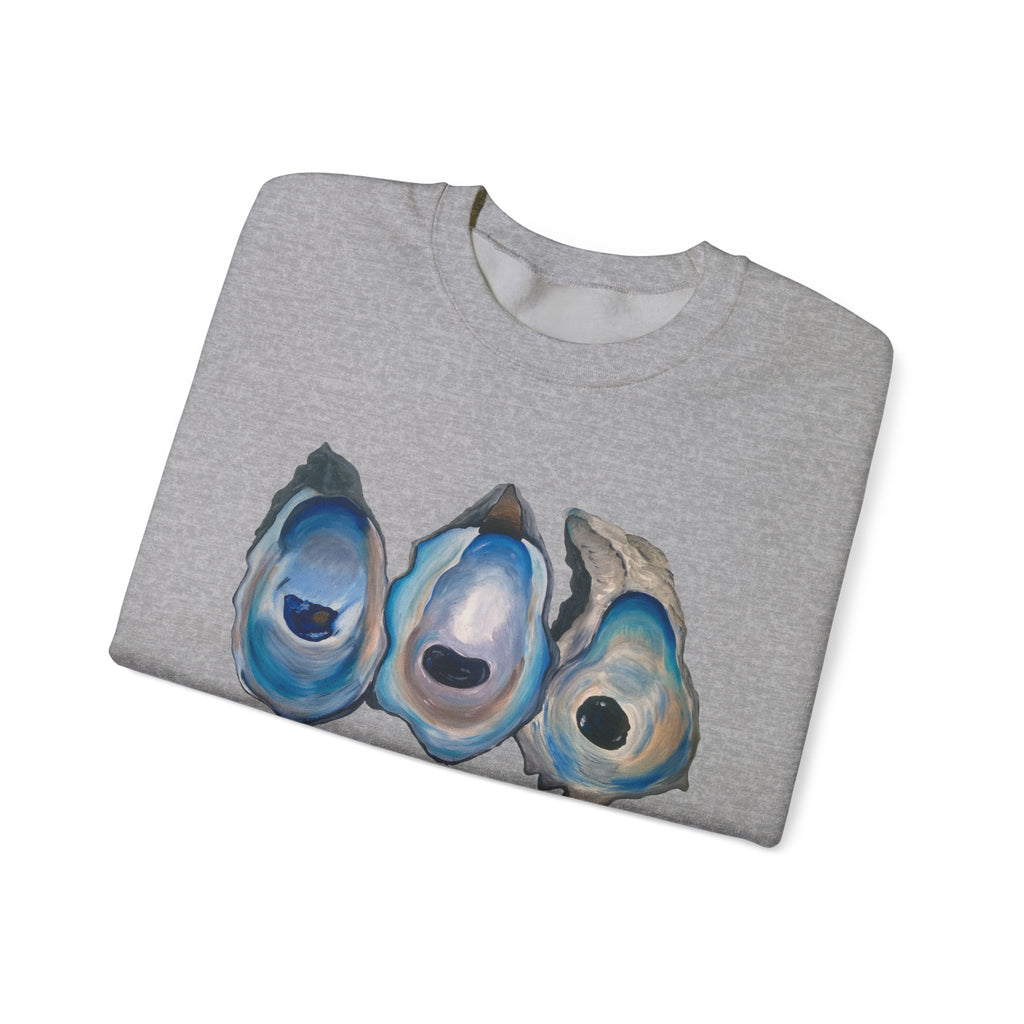 Oyster Shell Trio Crewneck Sweatshirt