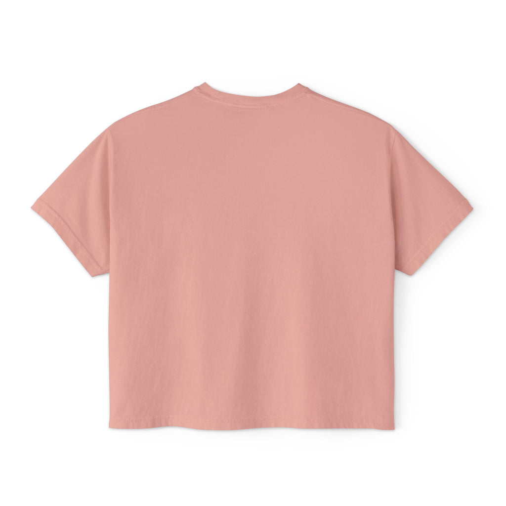 Oyster Shell Women's Boxy Tee (Comfort Color)