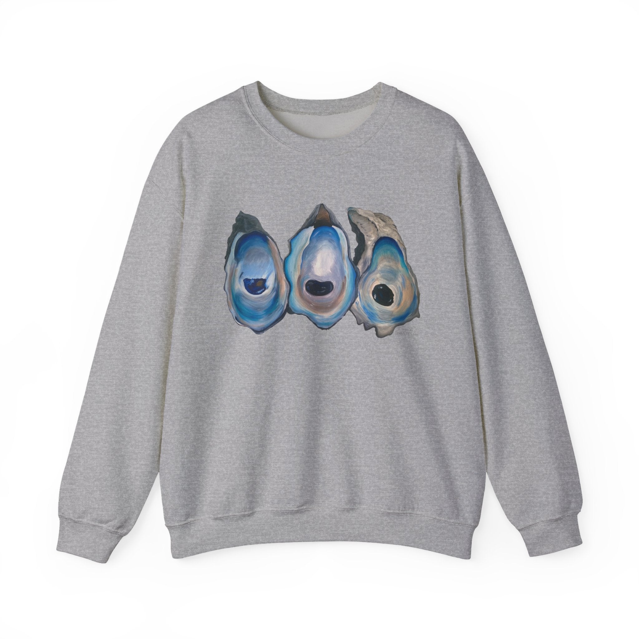 Oyster Shell Trio Crewneck Sweatshirt
