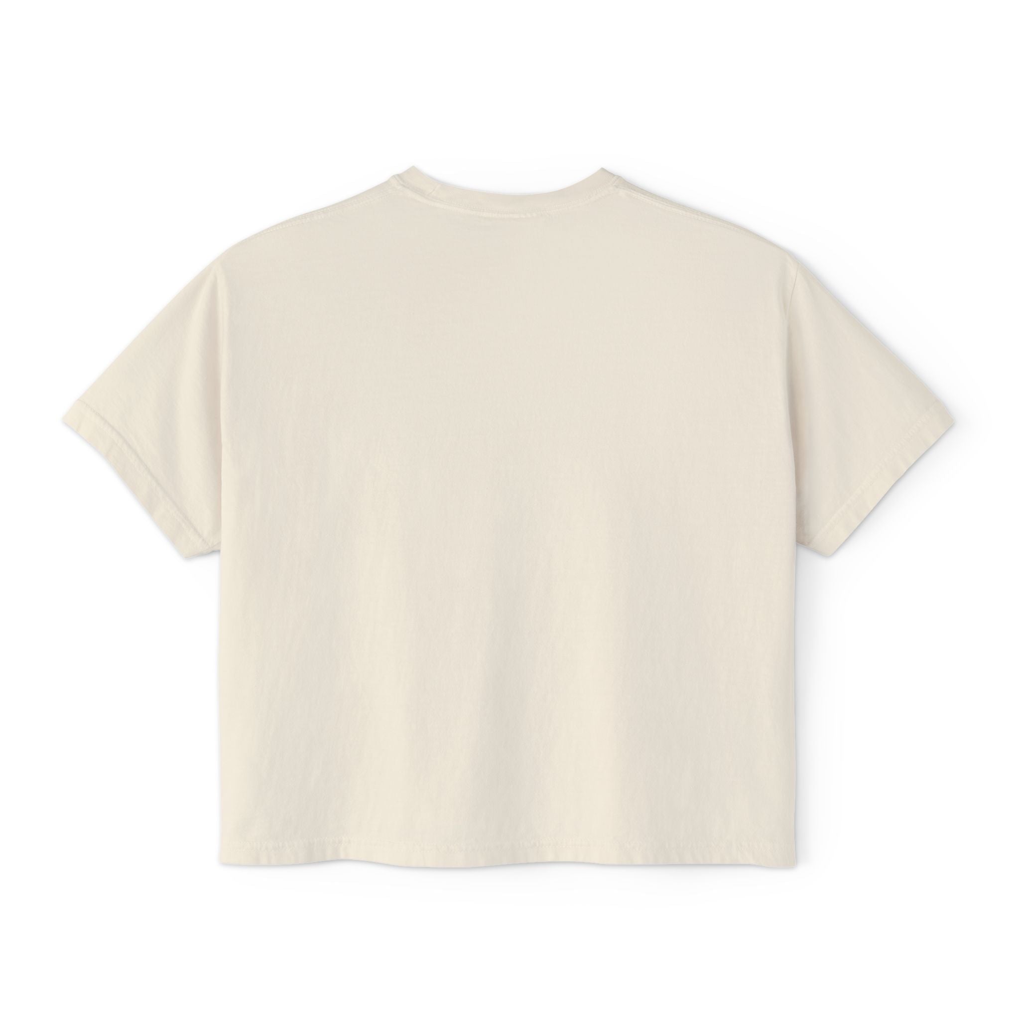 Oyster Shell Women's Boxy Tee (Comfort Color)