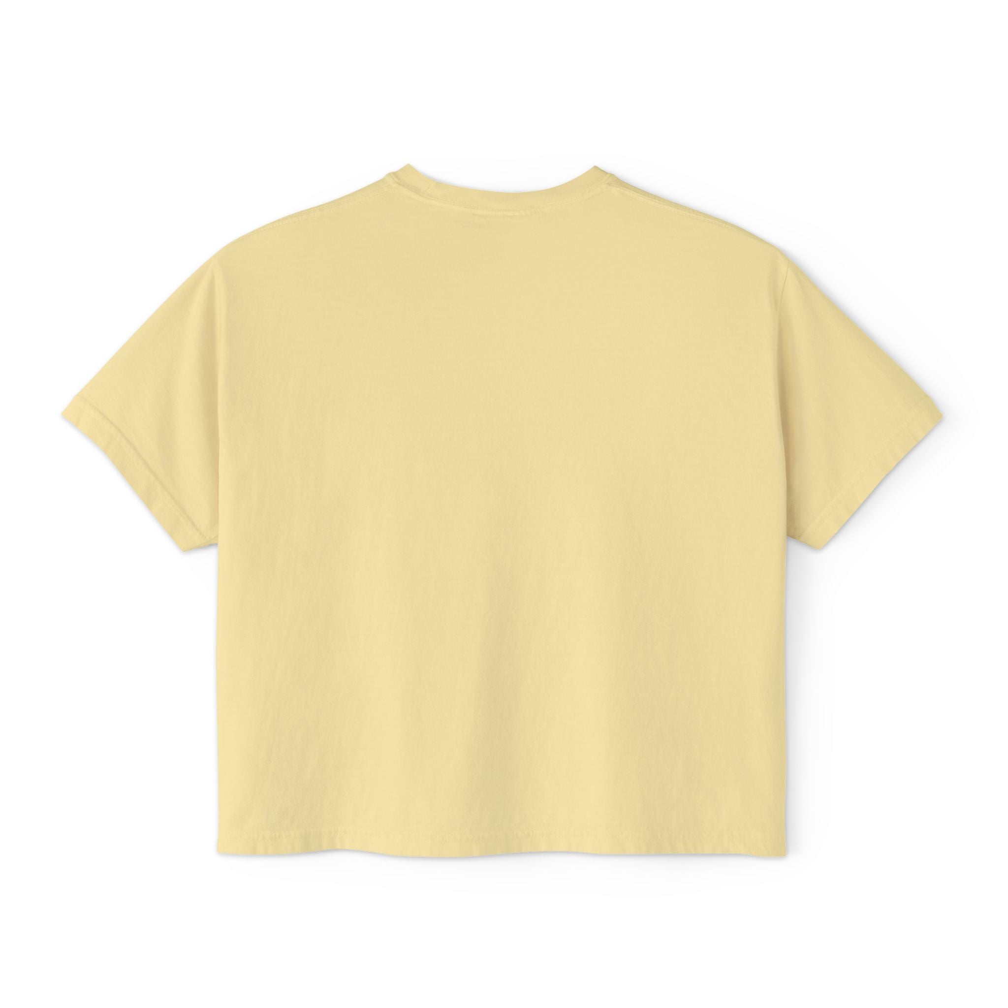 Oyster Shell Women's Boxy Tee (Comfort Color)