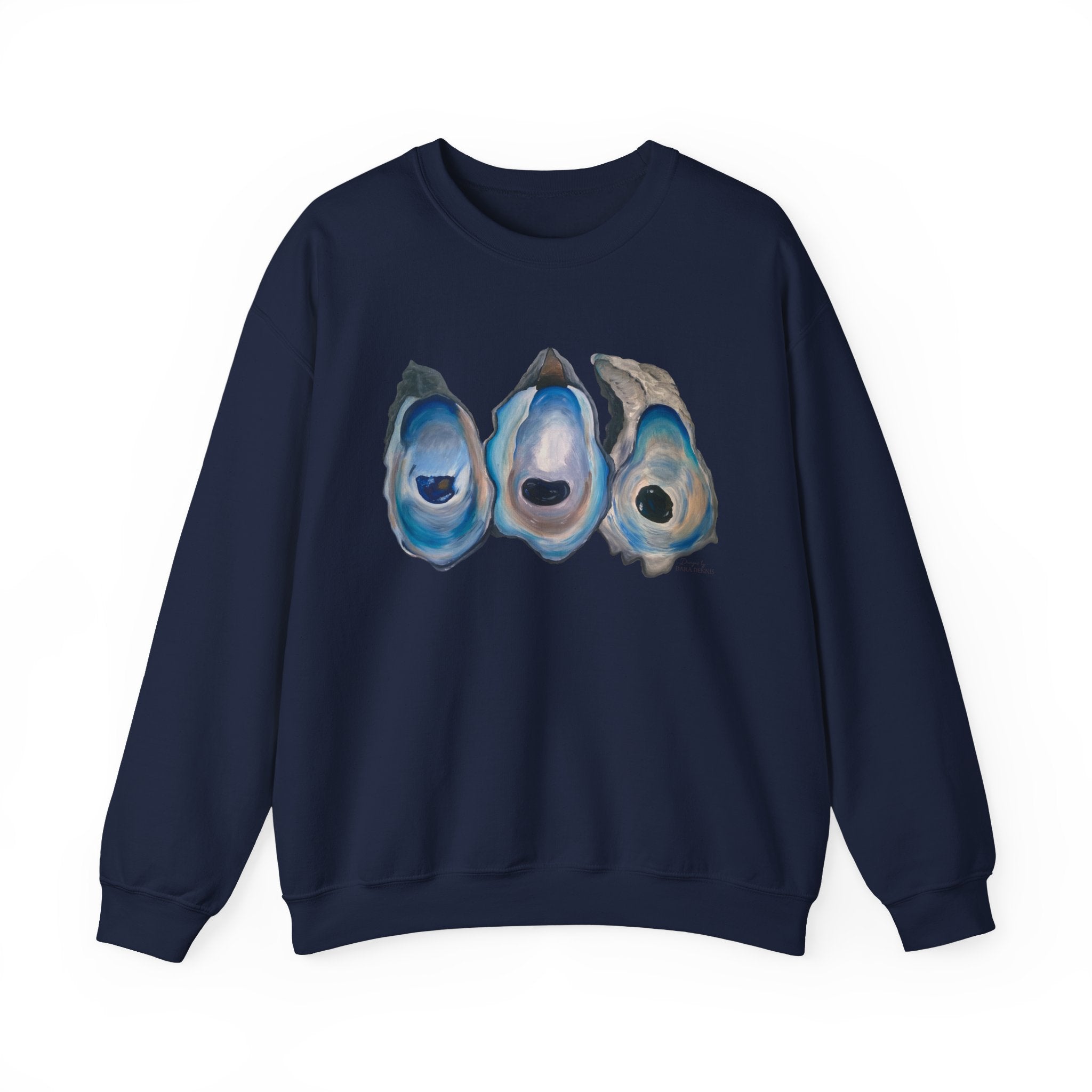 Oyster Shell Trio Crewneck Sweatshirt