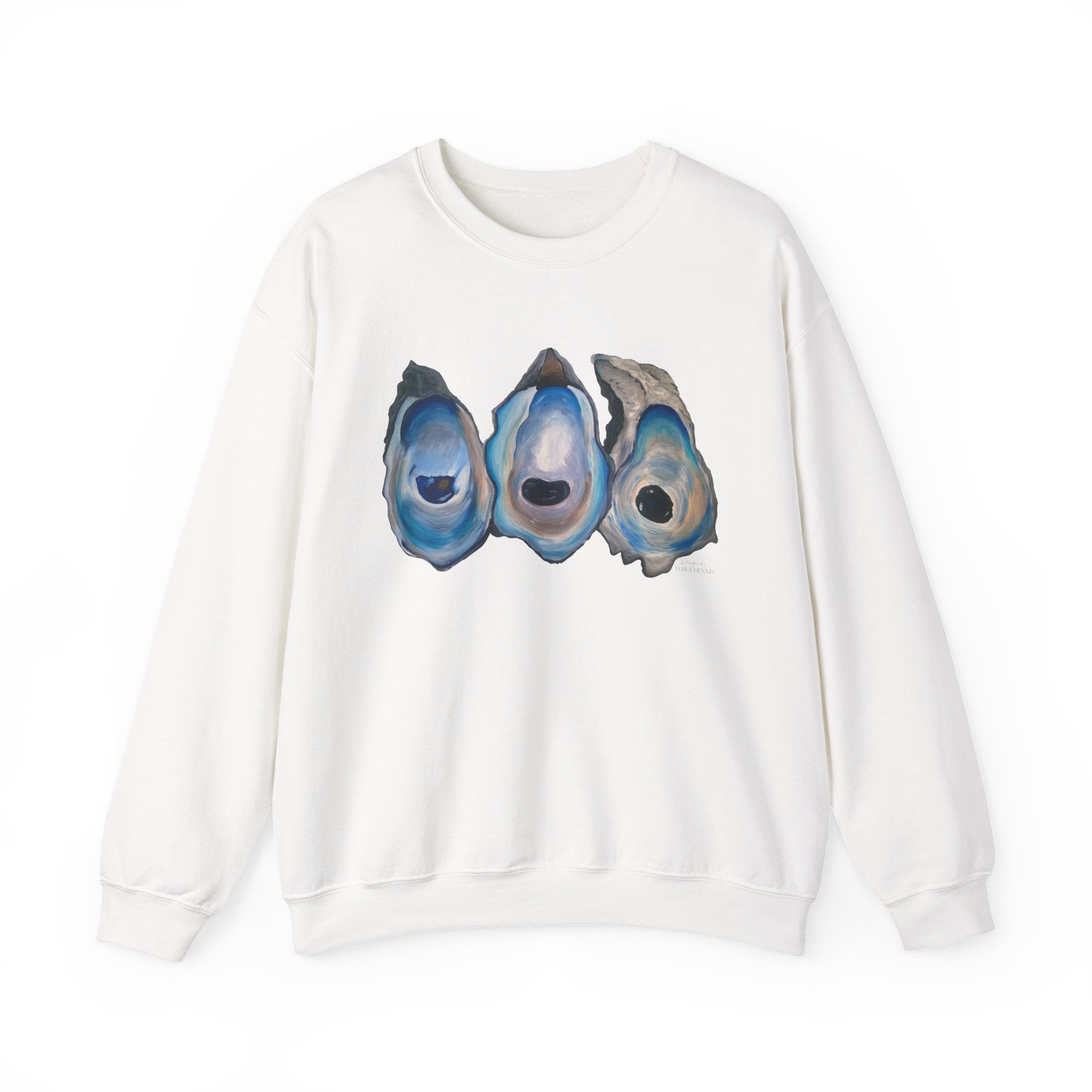 Oyster Shell Trio Crewneck Sweatshirt