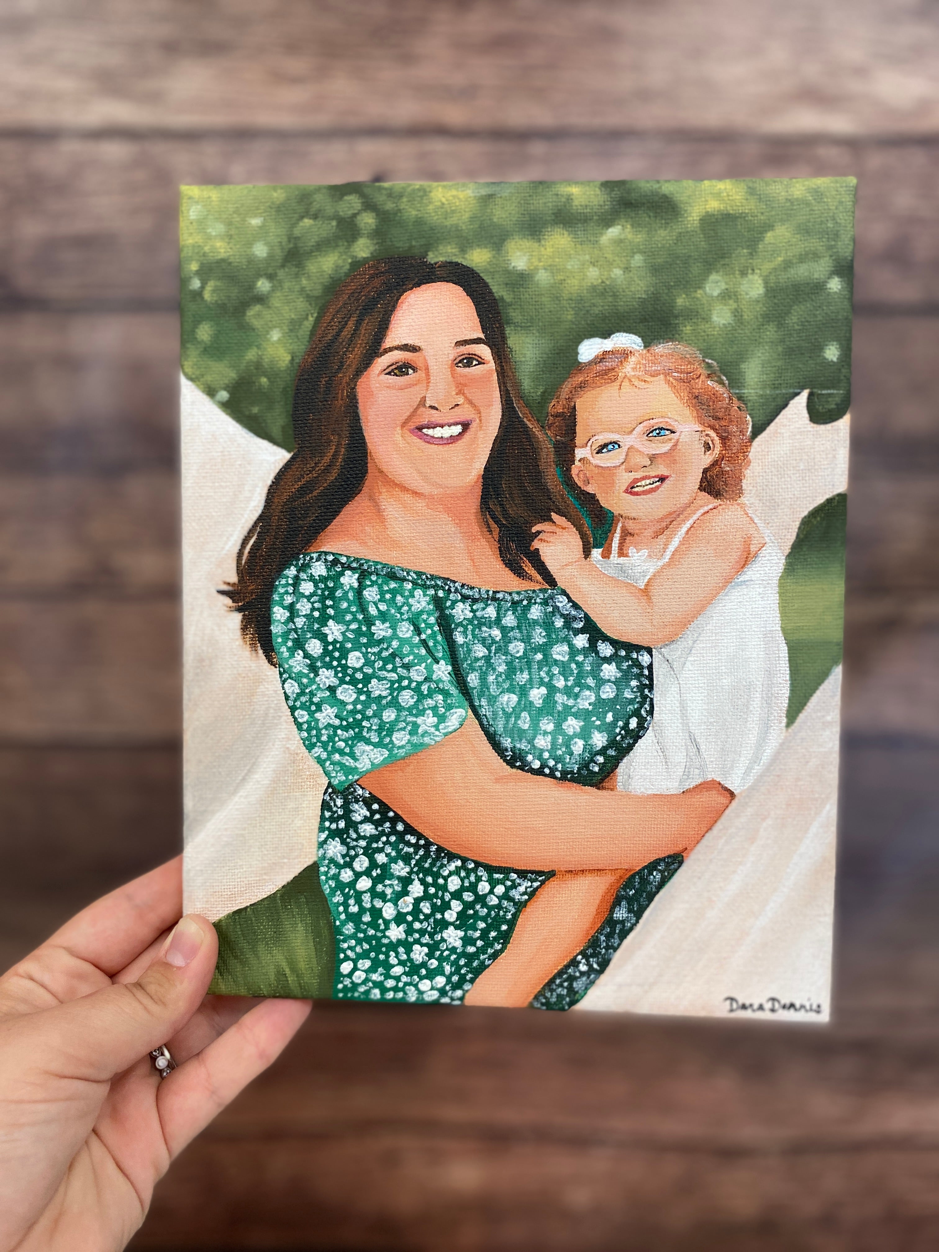 Custom Portrait Canvas